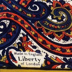 (Reserved) Liberty of London square silk scarf